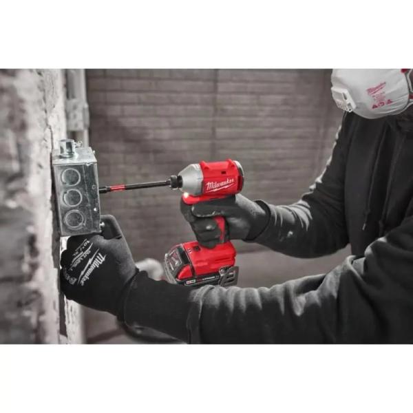 Акумуляторний ударний шурупокрут Milwaukee M18 BLIDR-0 (4933000199) (без АКБ та ЗП), фото 5