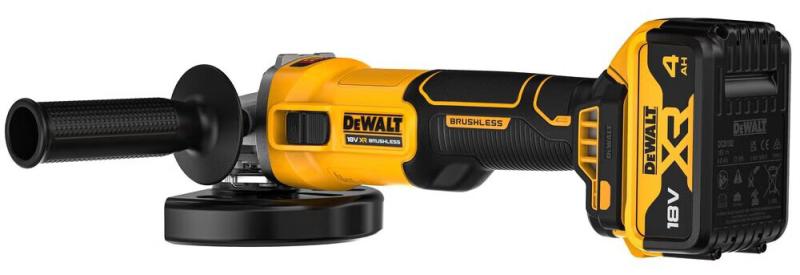 Акумуляторна кутова шліфмашина DeWALT (DCG407M2T), фото 4