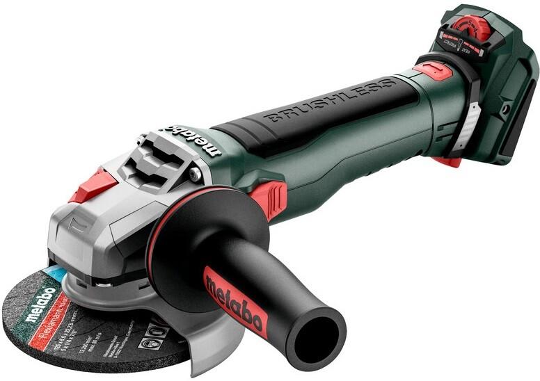 Акумуляторна кутова шліфувальна машина Metabo WVB 18 LT BL 11-125 Quick (613057850) (без АКБ та ЗП), фото 8