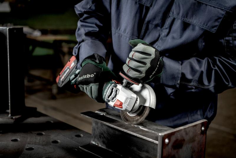 Акумуляторна кутова шліфувальна машина Metabo WVB 18 LT BL 11-125 Quick (613057850) (без АКБ та ЗП), фото 3