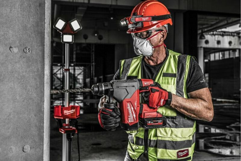 Акумуляторний перфоратор Milwaukee M18 ONE FHP-0X (4933478884) (без АКБ та ЗП), фото 7