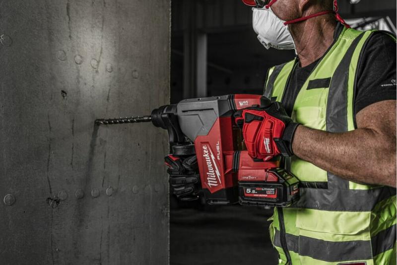 Акумуляторний перфоратор Milwaukee M18 ONE FHP-0X (4933478884) (без АКБ та ЗП), фото 9