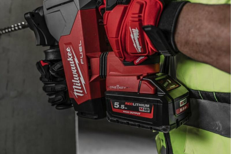 Акумуляторний перфоратор Milwaukee M18 ONE FHP-0X (4933478884) (без АКБ та ЗП), фото 11