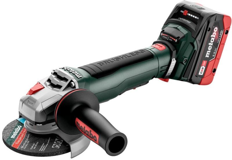 Акумуляторна кутова шліфувальна машина Metabo WPB 18 LT BL 11-125 Quick (613059660), фото 13