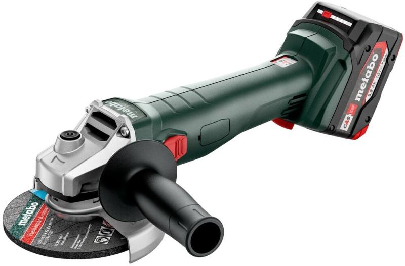 Акумуляторна кутова шліфувальна машина Metabo W 18 L 9-125 Quick (602249650), фото 9