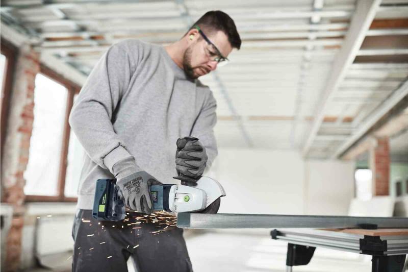 Акумуляторна кутова шліфувальна машина Festool AGC 18-125 EB-Basic (576825) (без АКБ та ЗП), фото 2