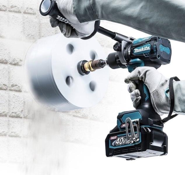 Акумуляторний дриль-шурупокрут з ударом Makita HP001GZ XGT, фото 2