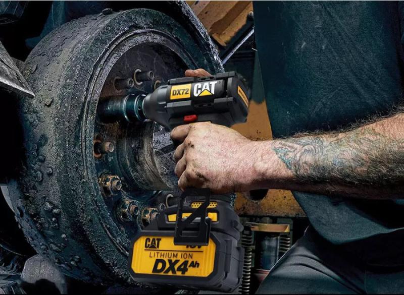 Акумуляторний безщітковий ударний гайковерт CAT DX72, фото 6