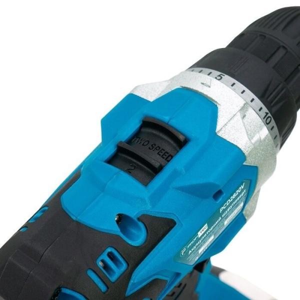 Акумуляторний шурупокрут PROFI-TEC PCD2820V (007238), фото 7