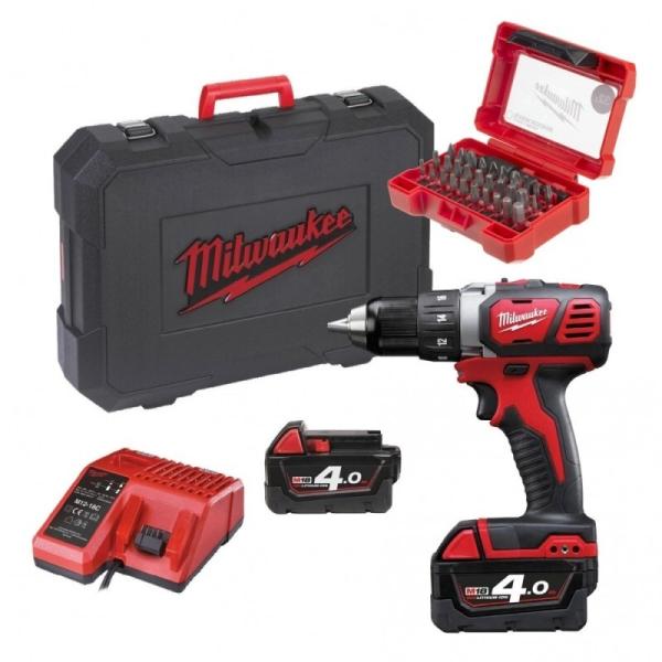 Акумуляторний шурупокрут Milwaukee M18 BDD-402CA (4933464942), фото 3