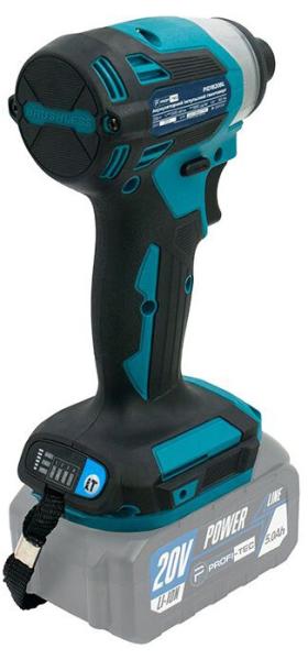 Акумуляторний гвинтокрут PROFI-TEC PID1820BL (006107) (без АКБ та ЗП), фото 3