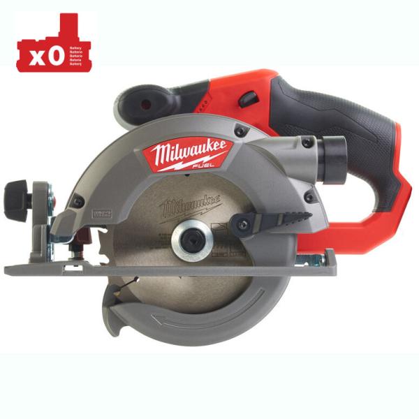 Пила ручна дискова акумуляторна Milwaukee M12 CCS44-0 Ø140 мм (4933448225) без АКБ та ЗП