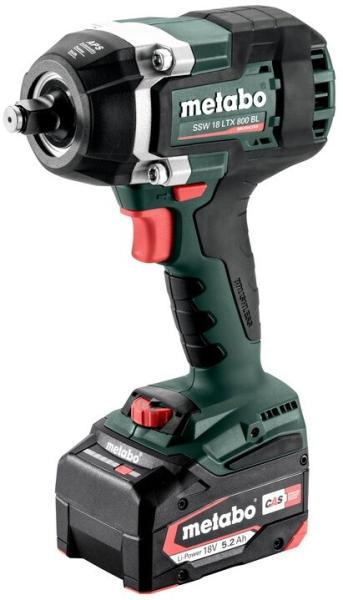 Акумуляторний ударний гайкокрут Metabo SSW 18 LTX 800 BL (602403650), фото 3