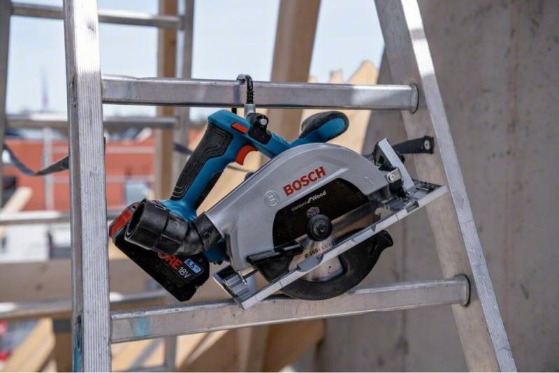 Акумуляторна дискова пилка Bosch GKS 185-LI Solo (06016C1221) (без АКБ та ЗП), фото 9
