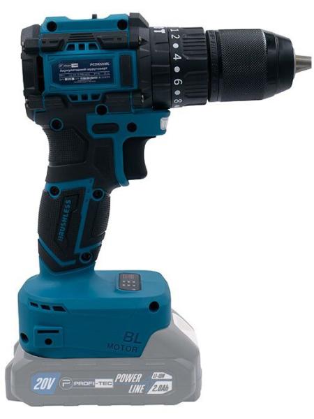 Акумуляторний шурупокрут PROFI-TEC PCD5220BL (006294), фото 2