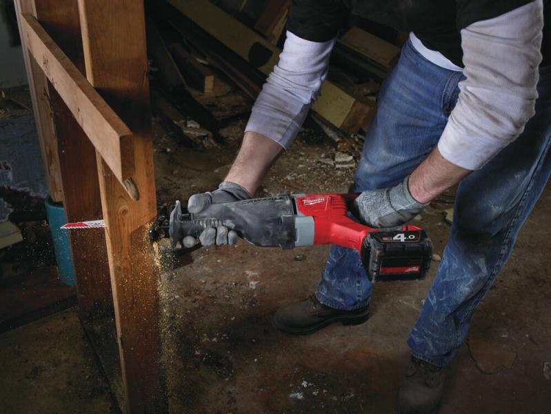 Пила шабельна акумуляторна Milwaukee M18 BSX-0 (4933447275) без АКБ та ЗП, фото 4