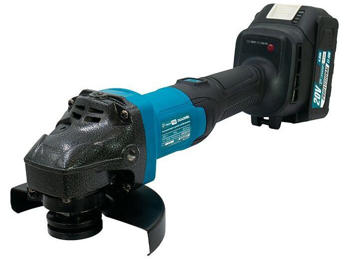 Акумуляторна кутова шліфувальна машина PROFI-TEC DGA201BL (005963), фото 2