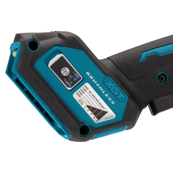 Акумуляторна кутова шліфувальна машина Makita GA023GM201 XGT, фото 2
