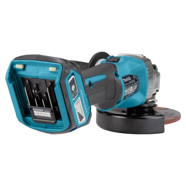 Акумуляторна кутова шліфувальна машина Makita GA023GM201 XGT, фото 3