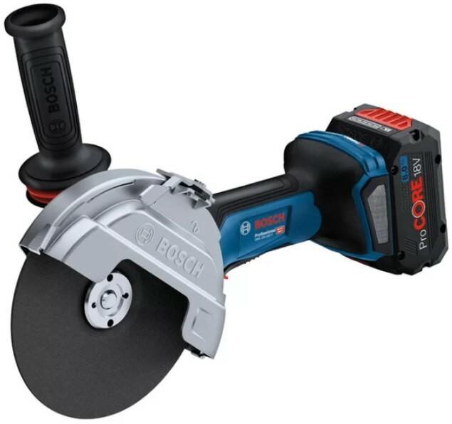Акумуляторна кутова шліфувальна машина Bosch GWS 18V-180 Professional (06019H6L01) (без АКБ та ЗП), фото 3