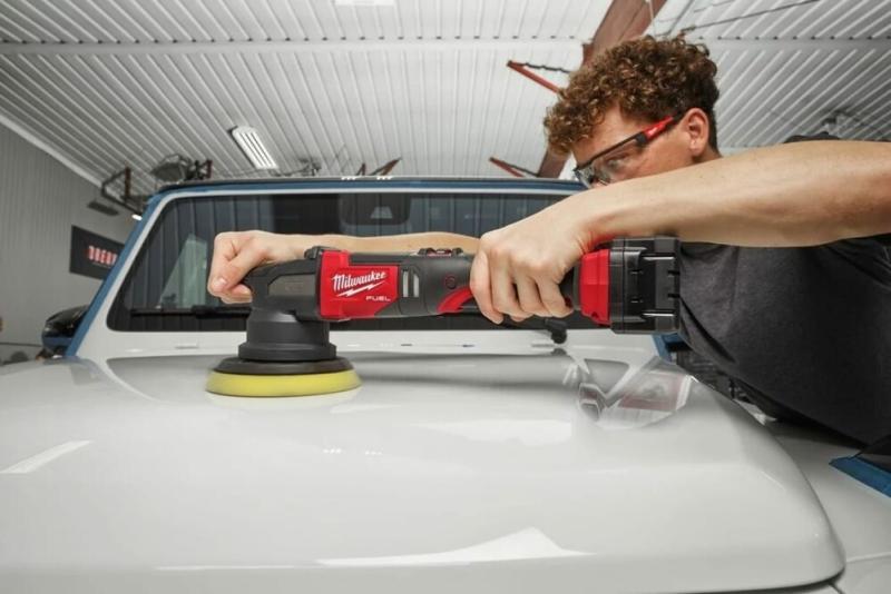 Акумуляторна полірувальна машина Milwaukee M18 FROP15-502X KIT (4933492352), фото 8
