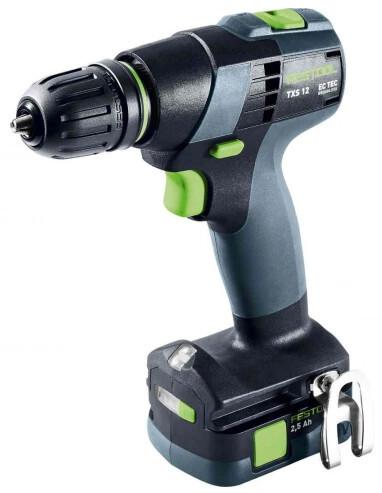 Акумуляторний дриль-шурупокрут FESTOOL TXS 12 2.5-Plus (576873), фото 2