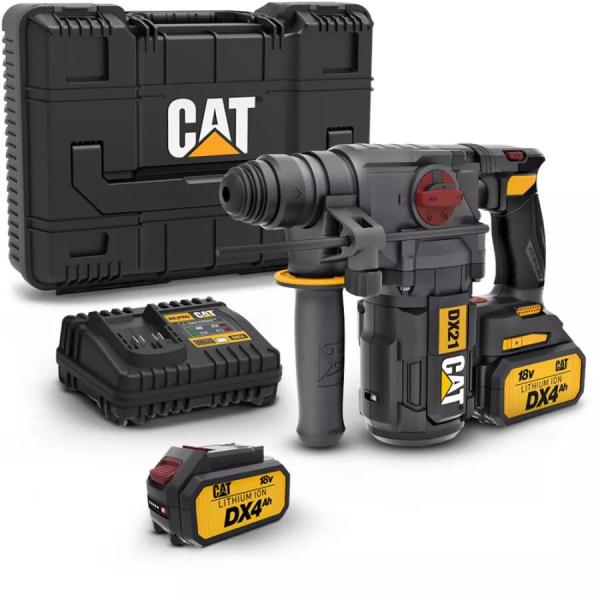 Акумуляторний безщітковий перфоратор CAT DX21, фото 3