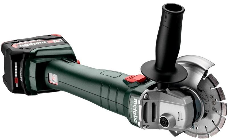 Акумуляторна кутова шліфувальна машина Metabo W 18 L 9-115 (602246840) (без АКБ та ЗП), фото 6