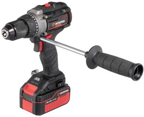 Акумуляторний дриль-шурупокрут INTERTOOL WT-0361, фото 2