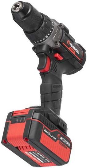 Акумуляторний дриль-шурупокрут INTERTOOL WT-0361, фото 13
