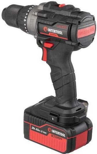 Акумуляторний дриль-шурупокрут INTERTOOL WT-0361, фото 4