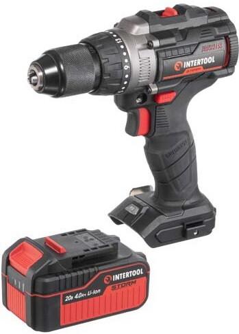 Акумуляторний дриль-шурупокрут INTERTOOL WT-0361, фото 6