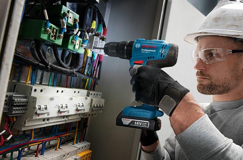 Акумуляторний ударний шурупокрут Bosch GSB 183-LI (06019K9101), фото 7