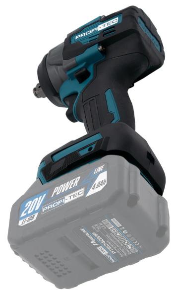 Акумуляторний гайкокрут PROFI-TEC PTW502, фото 4