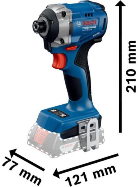 Акумуляторний гвинтокрут Bosch GDR 18V-215 (06019N2020) (без АКБ та ЗП), фото 2