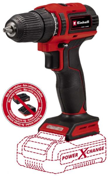 Шурупокрут Einhell TE-CD 18/40 Li BL Solo (4513997) (без АКБ та ЗП), фото 12