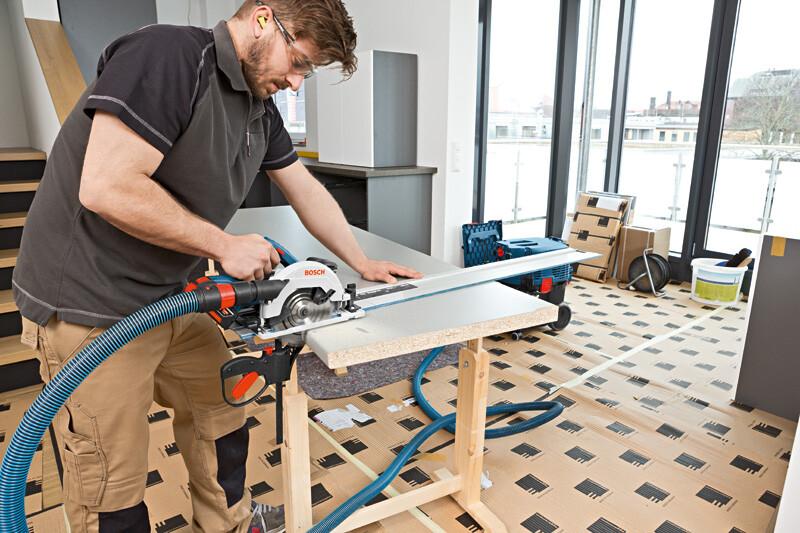 Акумуляторна дискова пилка Bosch GKS 18V-57 G (06016A2101) (без АКБ та ЗП), фото 6