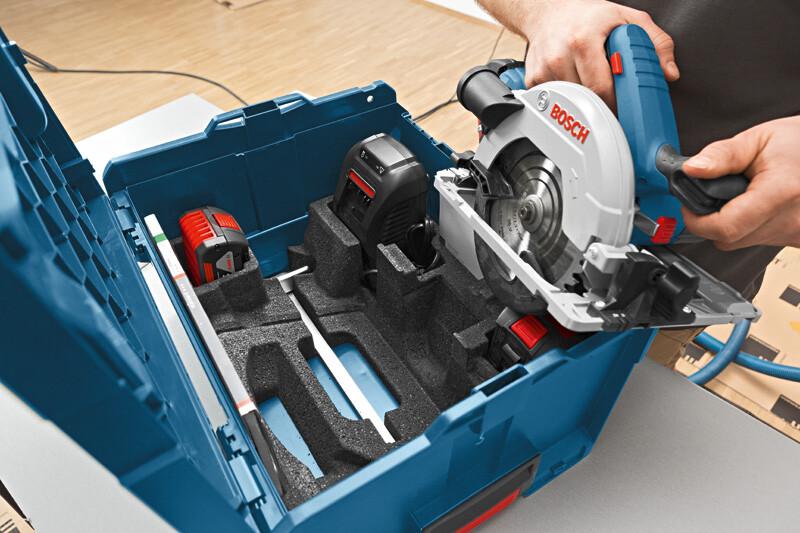 Акумуляторна дискова пилка Bosch GKS 18V-57 G (06016A2101) (без АКБ та ЗП), фото 5