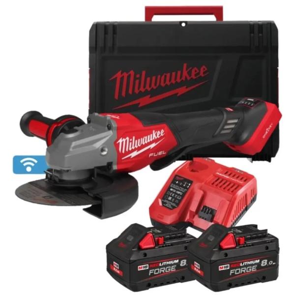 Акумуляторна кутова шліфмашина Milwaukee M18 FHSAGO125VXPDB2-802X (4933493420), фото 3
