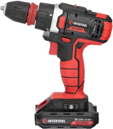 Акумуляторний дриль-шурупокрут INTERTOOL WT-0317, фото 4