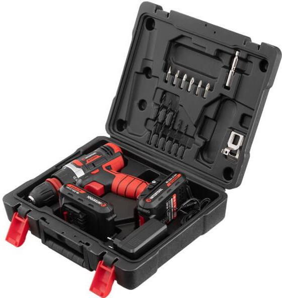 Акумуляторний дриль-шурупокрут INTERTOOL WT-0317, фото 8