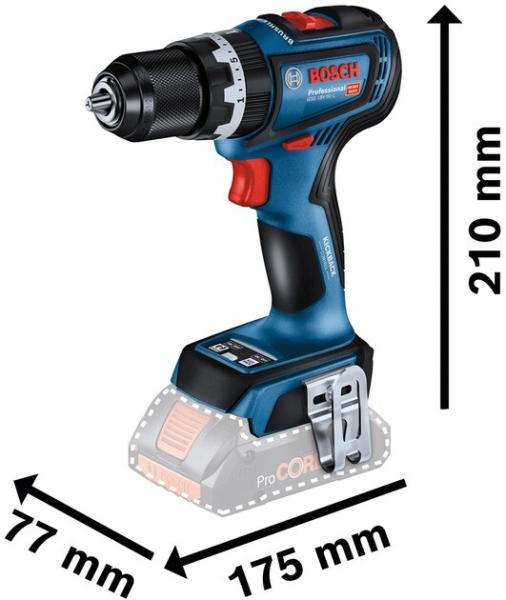 Акумуляторний шурупокрут Bosch GSB 18V-90 C (06019K6104), фото 3