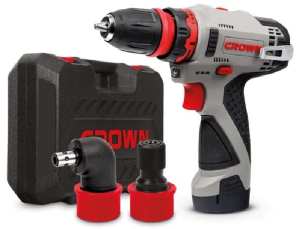 Дриль-шуруповерт акумуляторна Crown CT21072HQX-2 BMC
