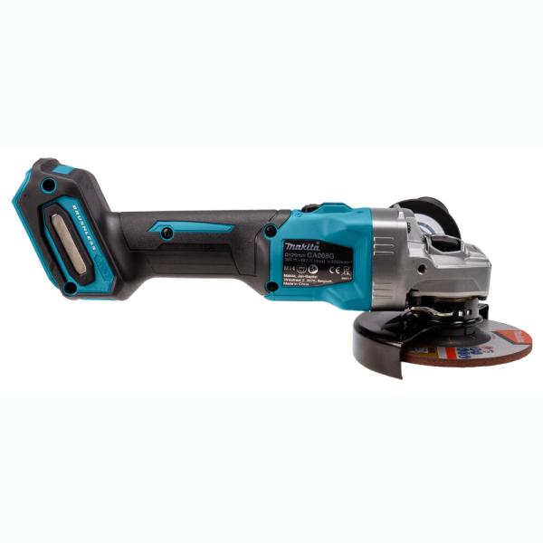 Акумуляторна кутова шліфувальна машина Makita XGT 40 V MAX GA008GM201, фото 2