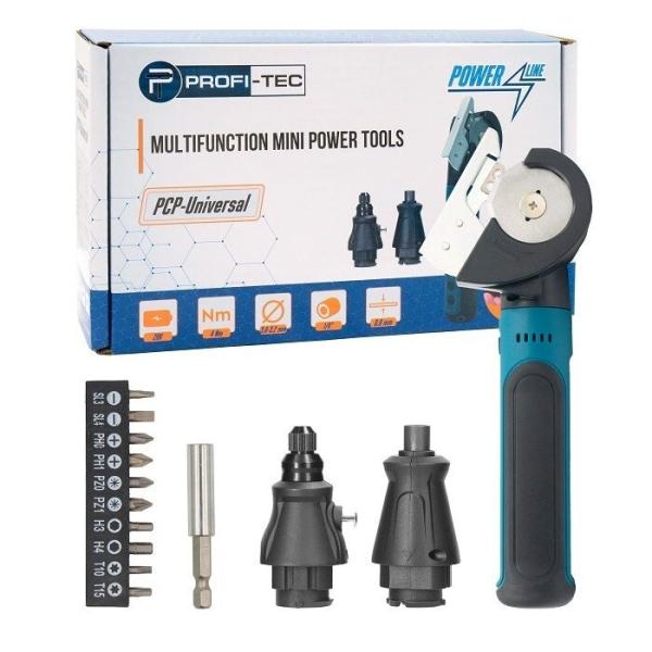 Акумуляторний багатофункціональний інструмент PROFI-TEC PCP-Universal, фото 10