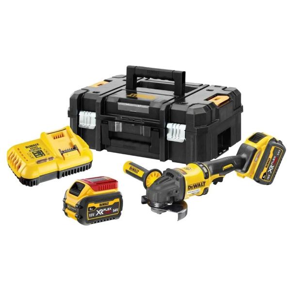 Шліфмашина кутова акумуляторна DeWalt DCG418T2, фото 3