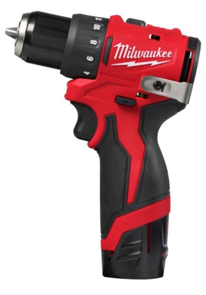 Акумуляторний шурупокрут Milwaukee M12 BLDDRC-202С (4933499686), фото 2