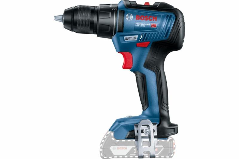 Акумуляторний шурупокрут Bosch GSR 18V-50 Solo (06019H5006) (без АКБ та ЗП), фото 2
