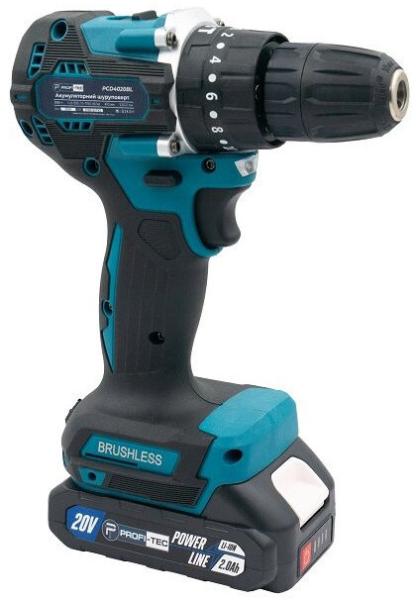 Акумуляторний шурупокрут PROFI-TEC PCD4020BL (005937), фото 4