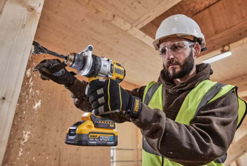 Акумуляторний ударний дриль-шурупокрут DeWALT DCD1007NT (без АКБ та ЗП), фото 9